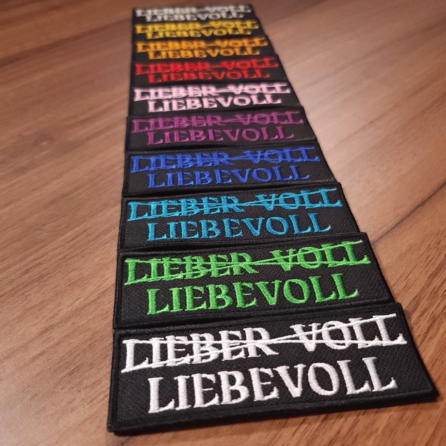 Liebevoll statt Lieber Voll